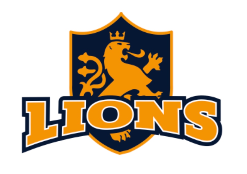 ISJ Lions sports badge