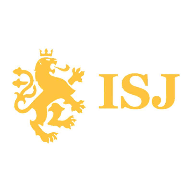ISJ logo square — Gold