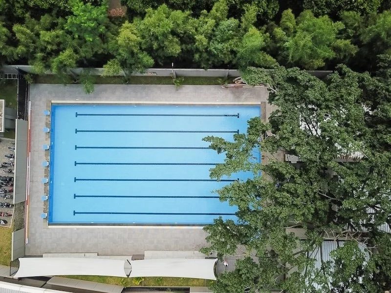 25-metre swimming pool at ISJ